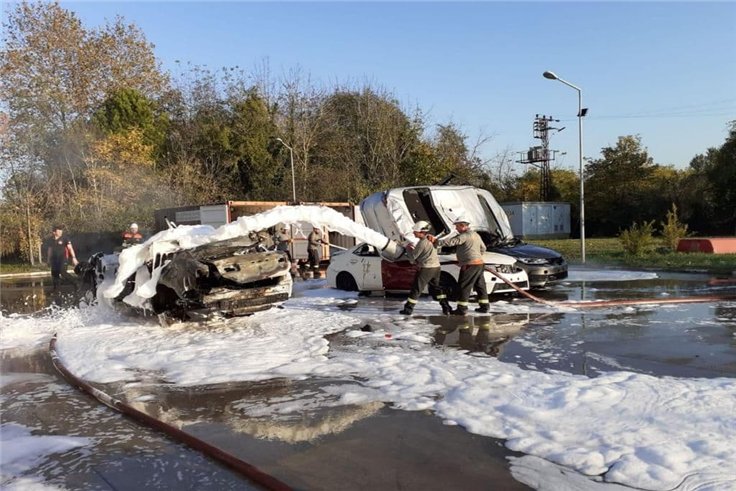 Büyükşehir itfaiyesinden yangın eğitimi