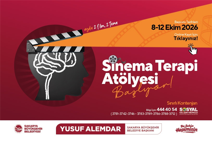 Sinema Terapi Atölyesi için başvurular başlıyor