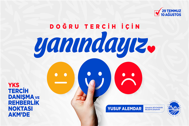 YKS tercih döneminde Büyükşehir'den ücretsiz rehberlik desteği