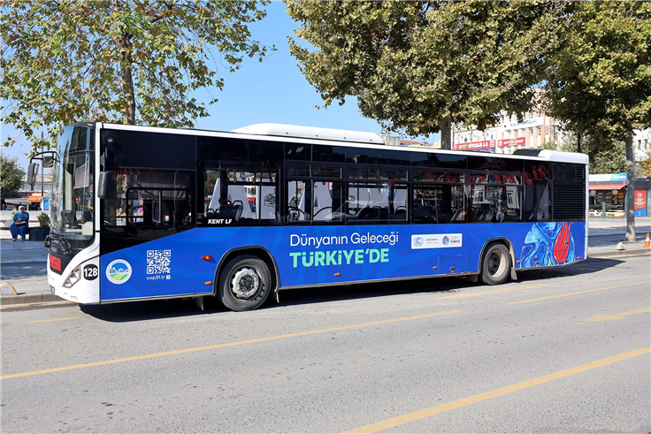 Büyükşehir otobüslerinde COP31 mesajı: Dünyanın geleceği Türkiye’de
