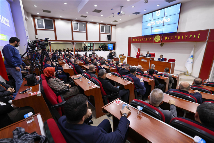 Büyükşehir meclisi toplanıyor