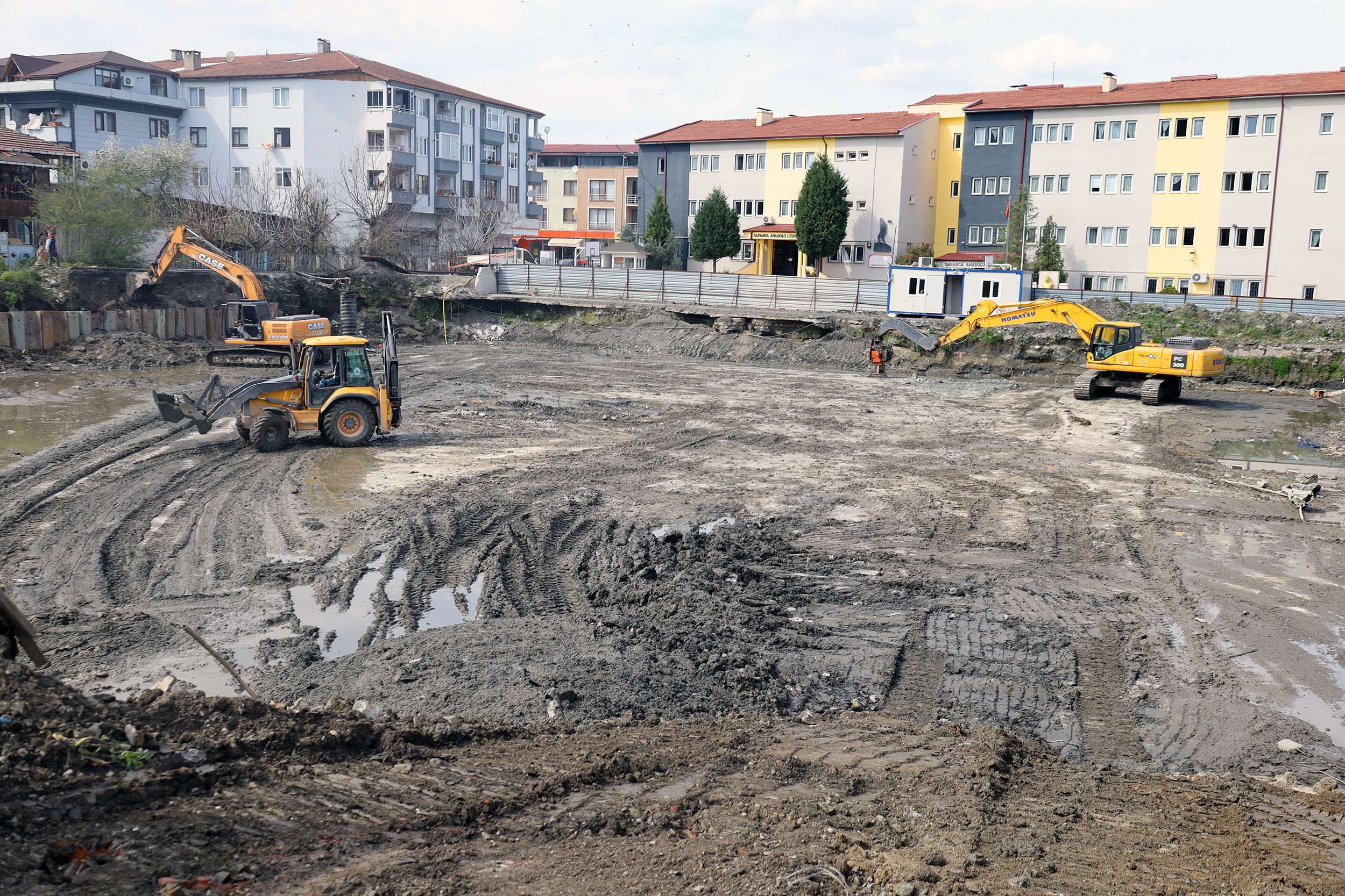 Sapanca Meydan’da çalışmalar başladı