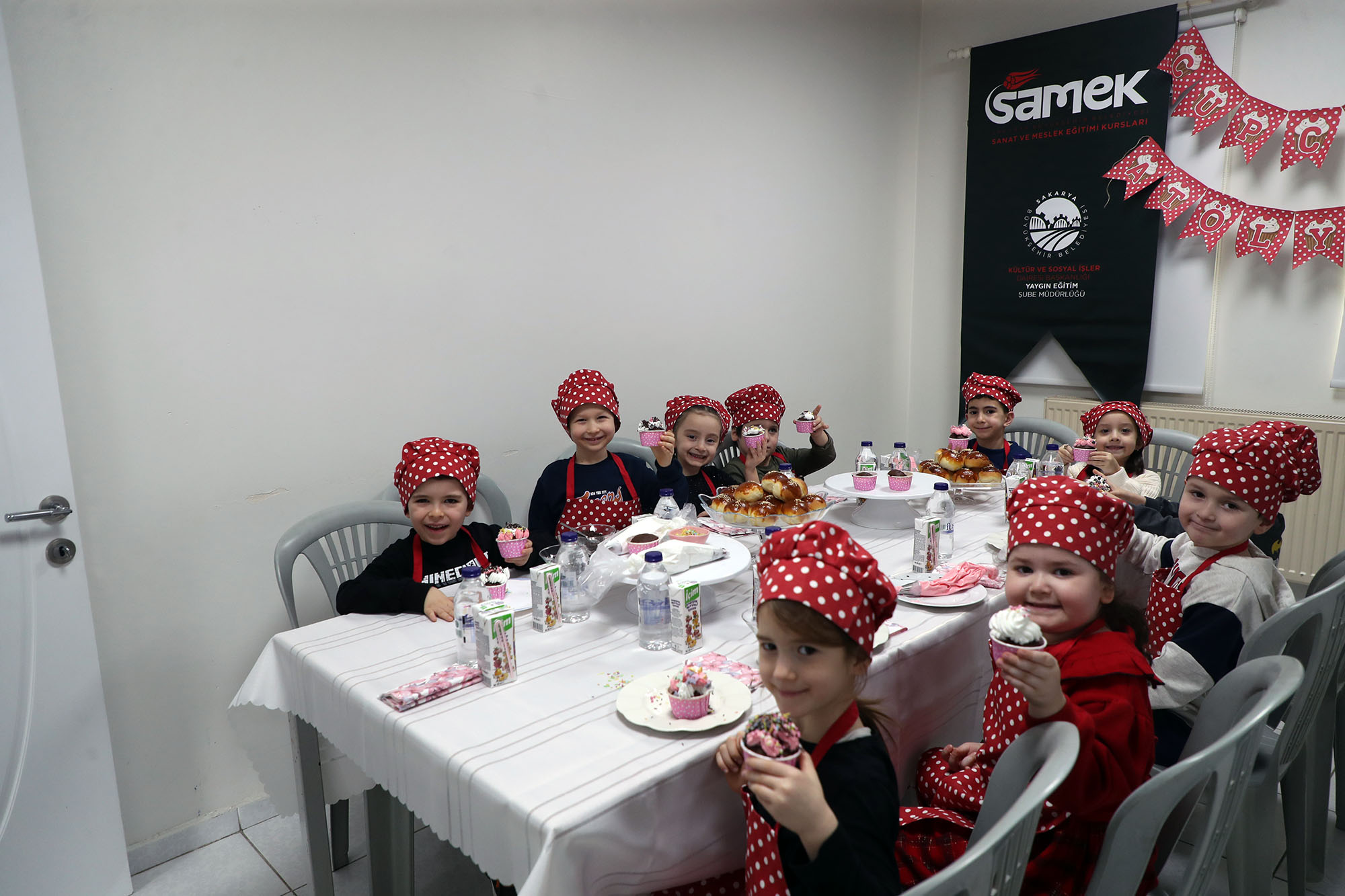 Öğrenciler SAMEK’te mutfak ve doğa temalı etkinliklerde buluştu