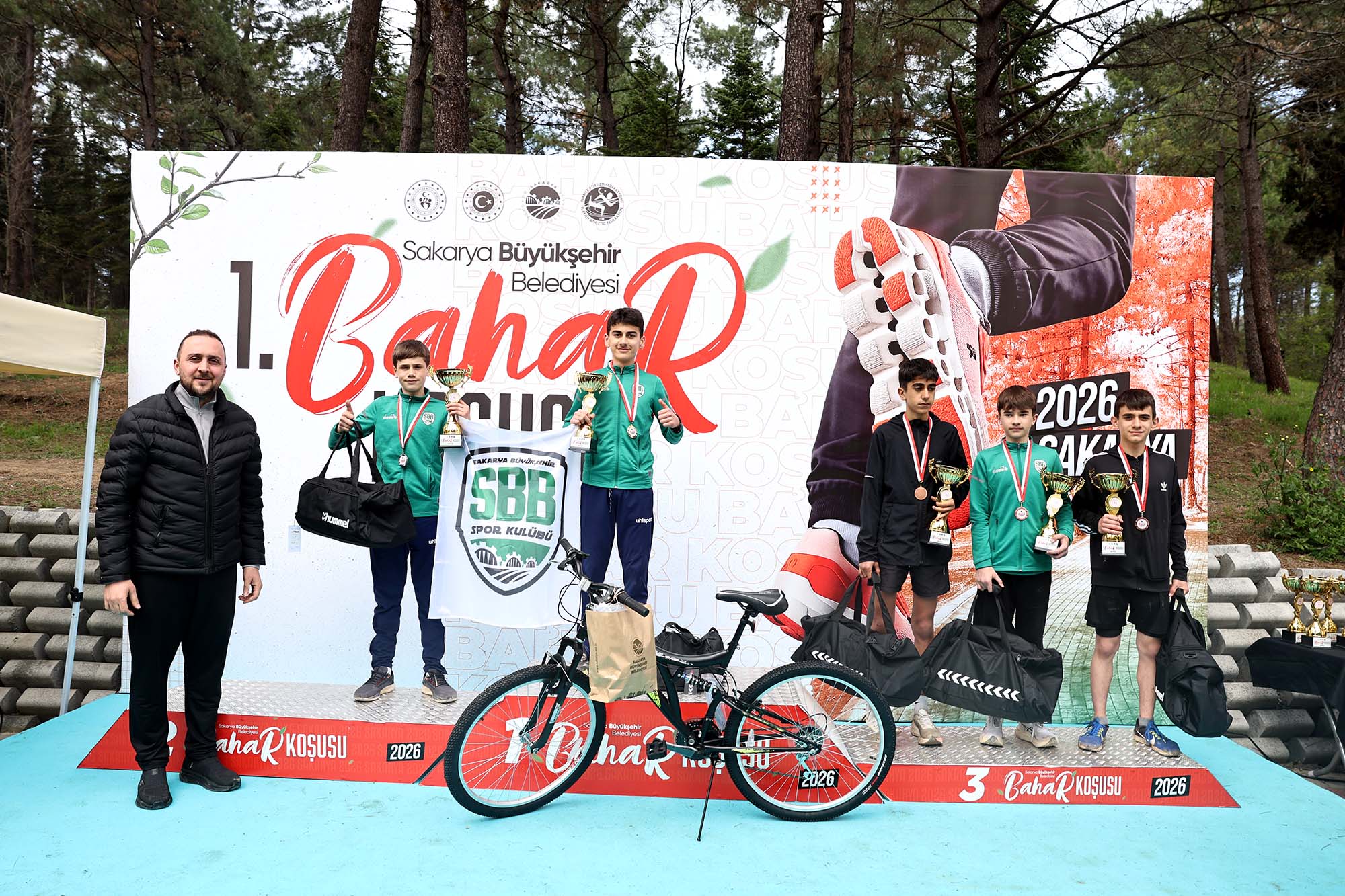 Sapanca’da Bahar Koşusu heyecanı: 700 sporcu Huzur Koridoru’nda buluştu