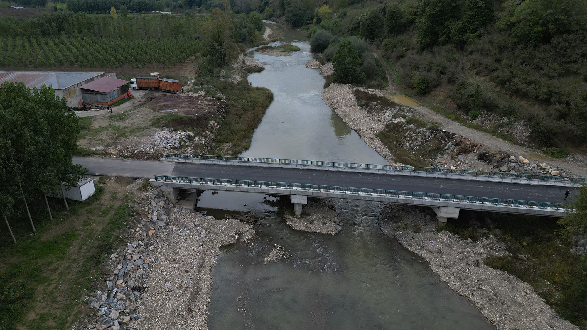 Kuzey kırsalının zirveleri tablo gibi işleniyor