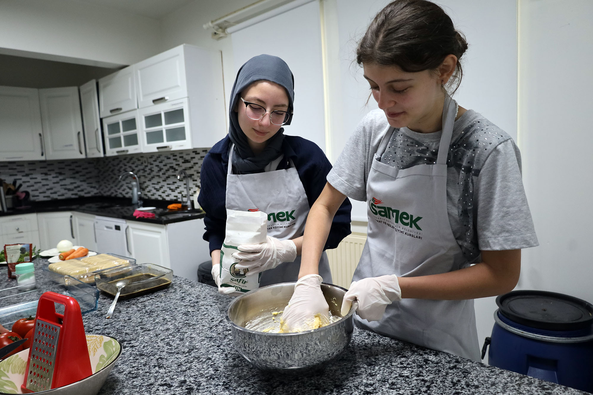 Sakaryalı gençler Büyükşehirle İtalyan mutfağında