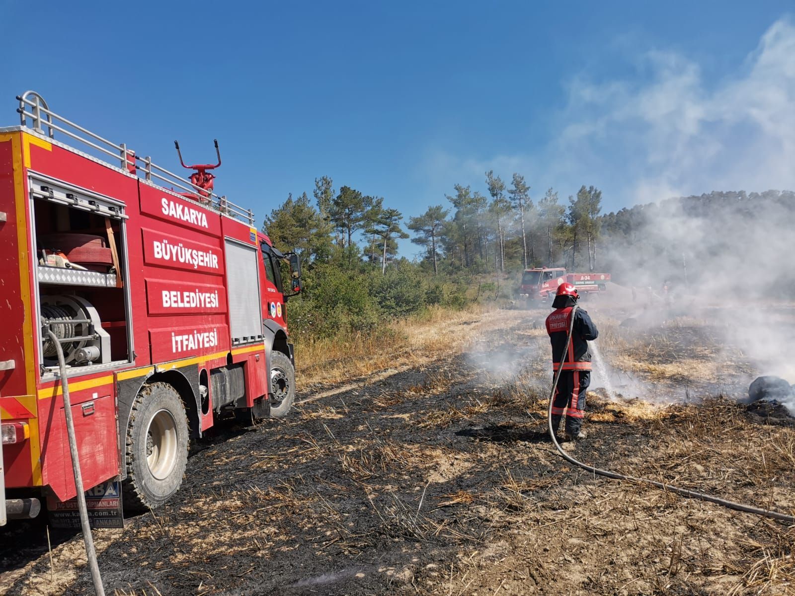 Büyükşehir'in ateş savaşçılarının zorlu 4 günü