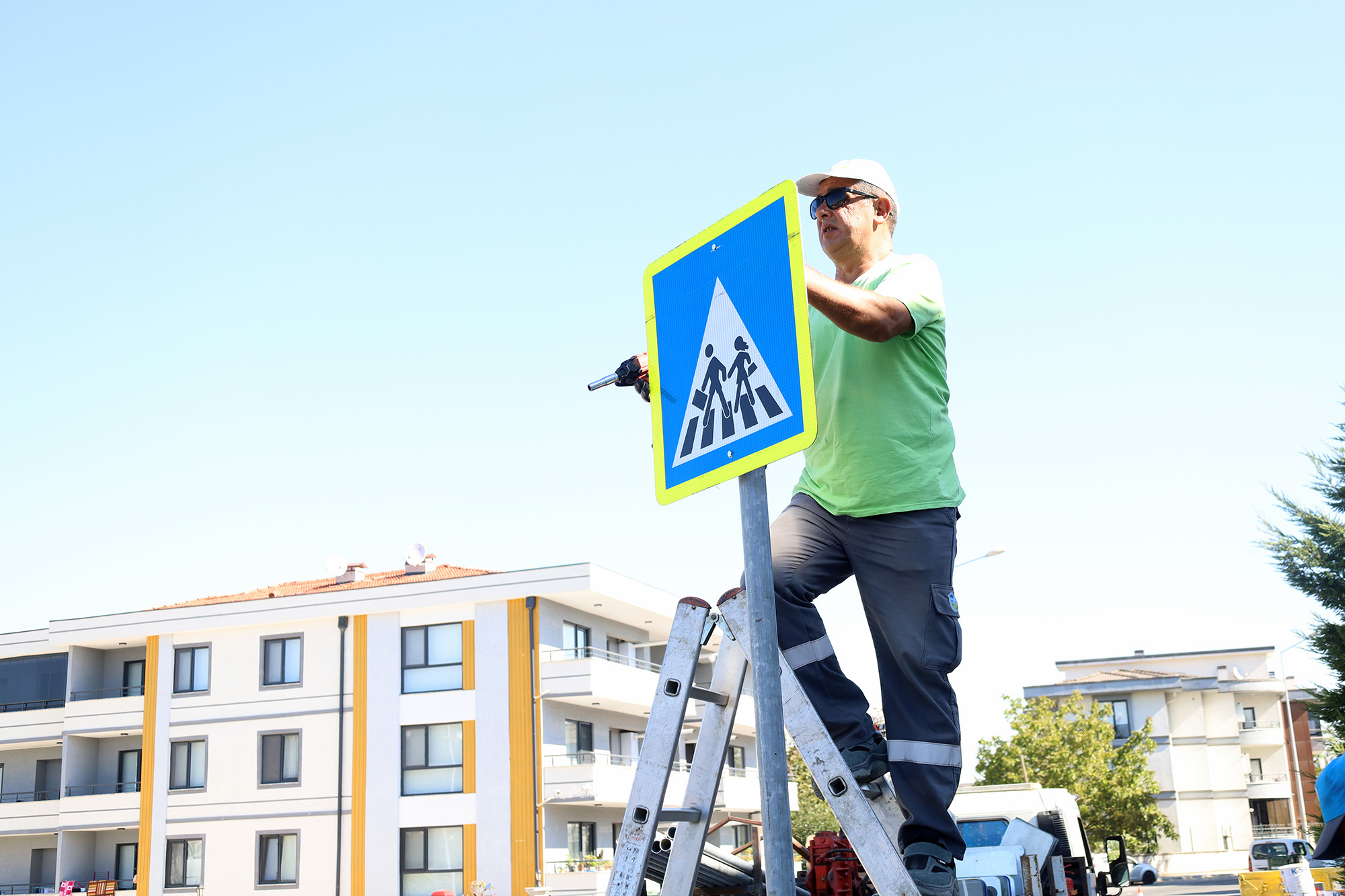 Sakarya’nın geleceği olan çocukların okula güvenle ulaşması için çalışıyorlar
