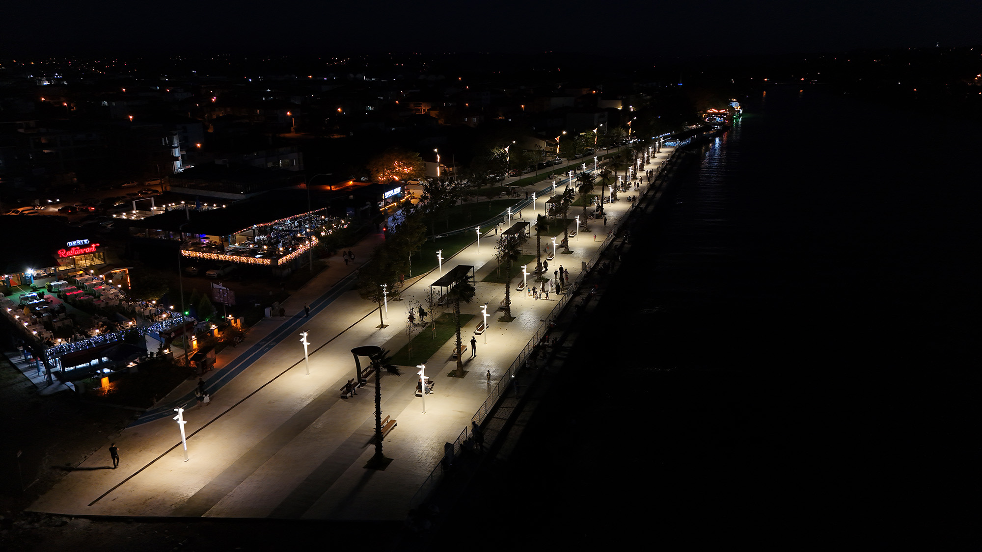 Sakarya’da gün batımının en muhteşem seyir noktasında proje tamam