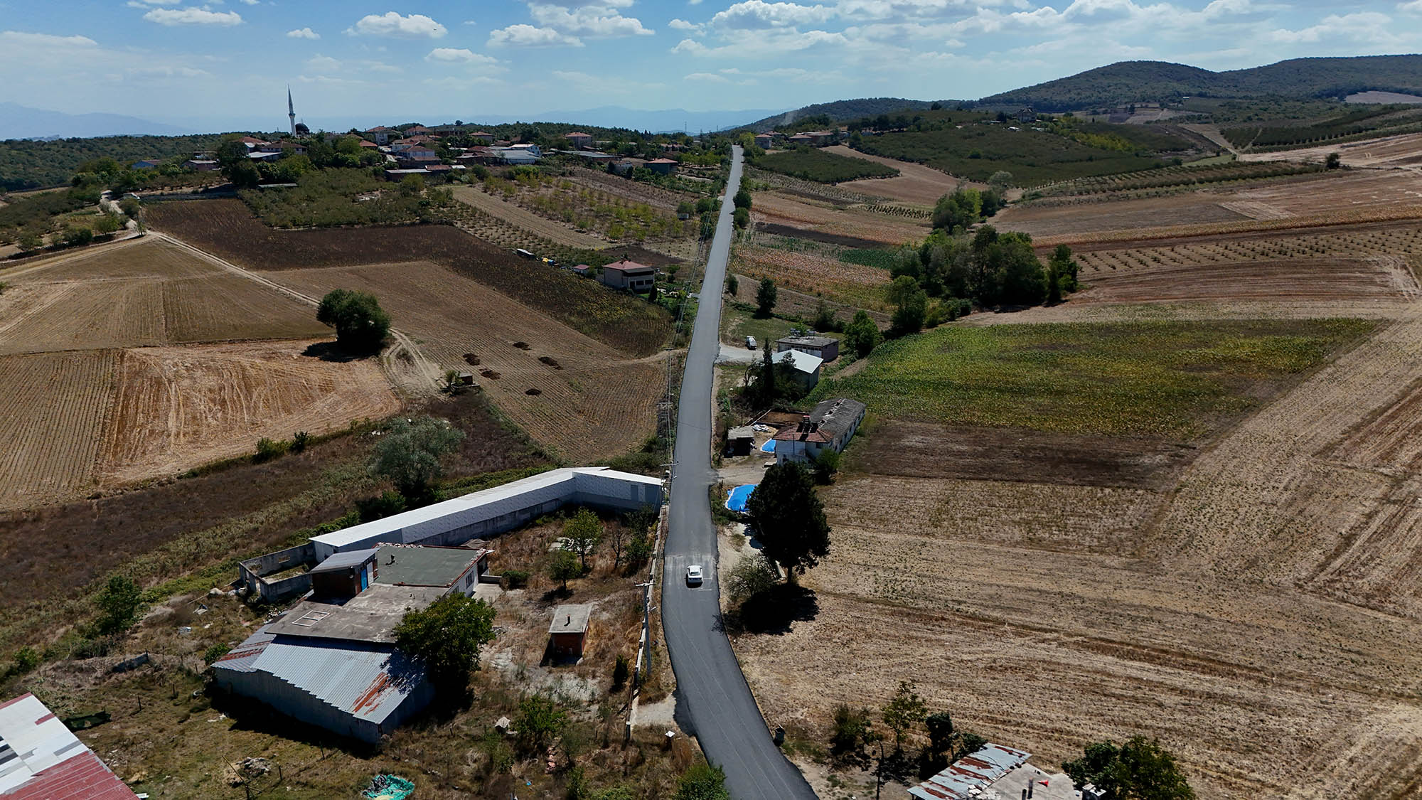 Söğütlü kırsalında ulaşıma konfor ve güven getiren çalışma: 4 mahalleye ulaşan hat sil baştan