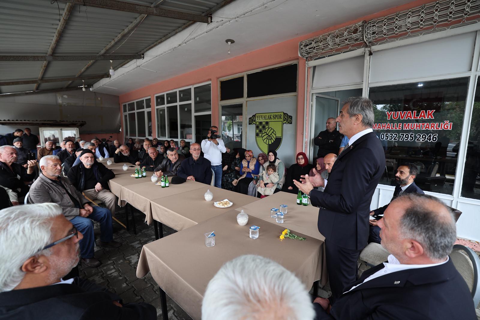 Akyazı’da hizmet ve yatırımlar bir bir tamamlanıyor