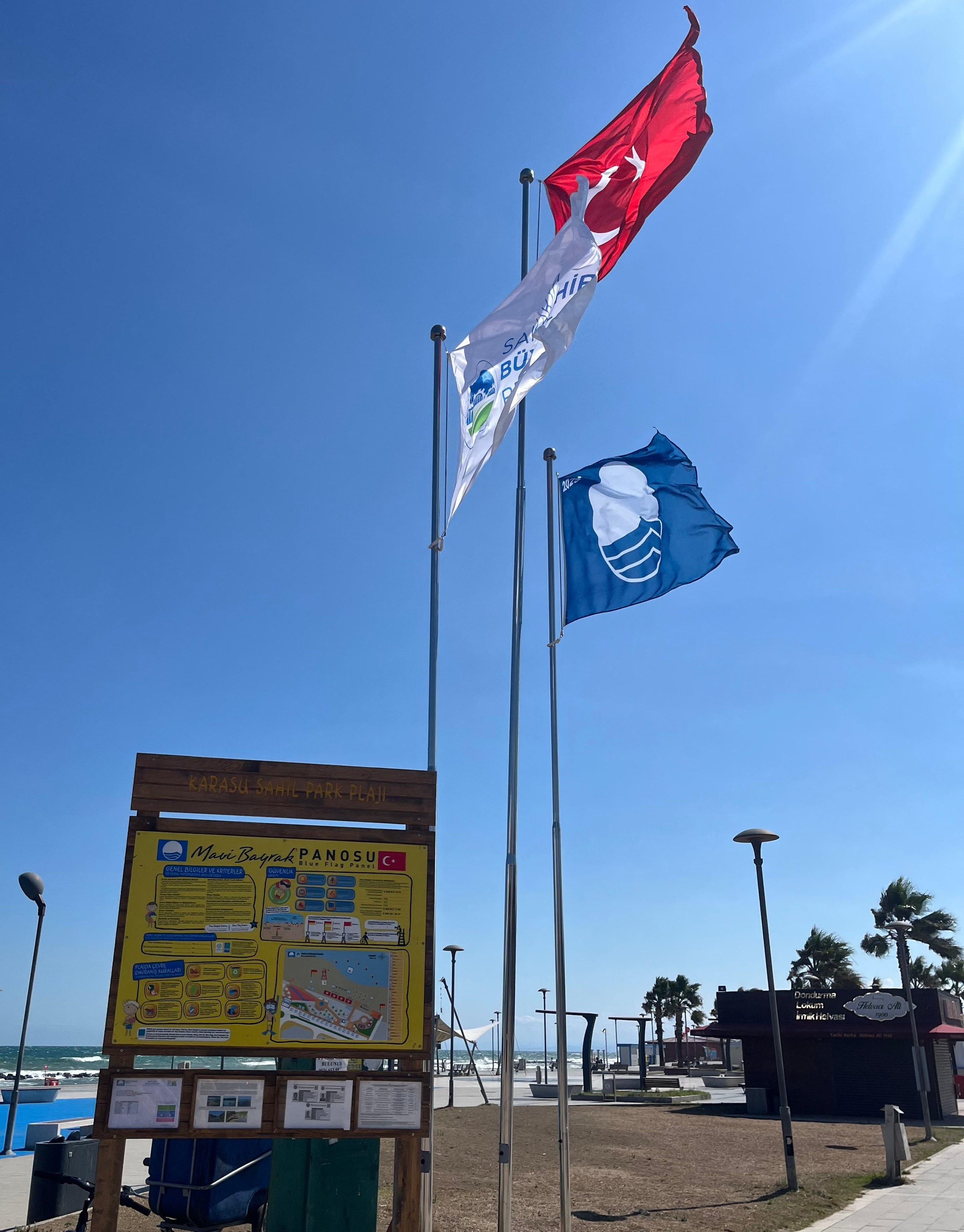 Terminal GES hizmet binalarına elektrik üretiyor