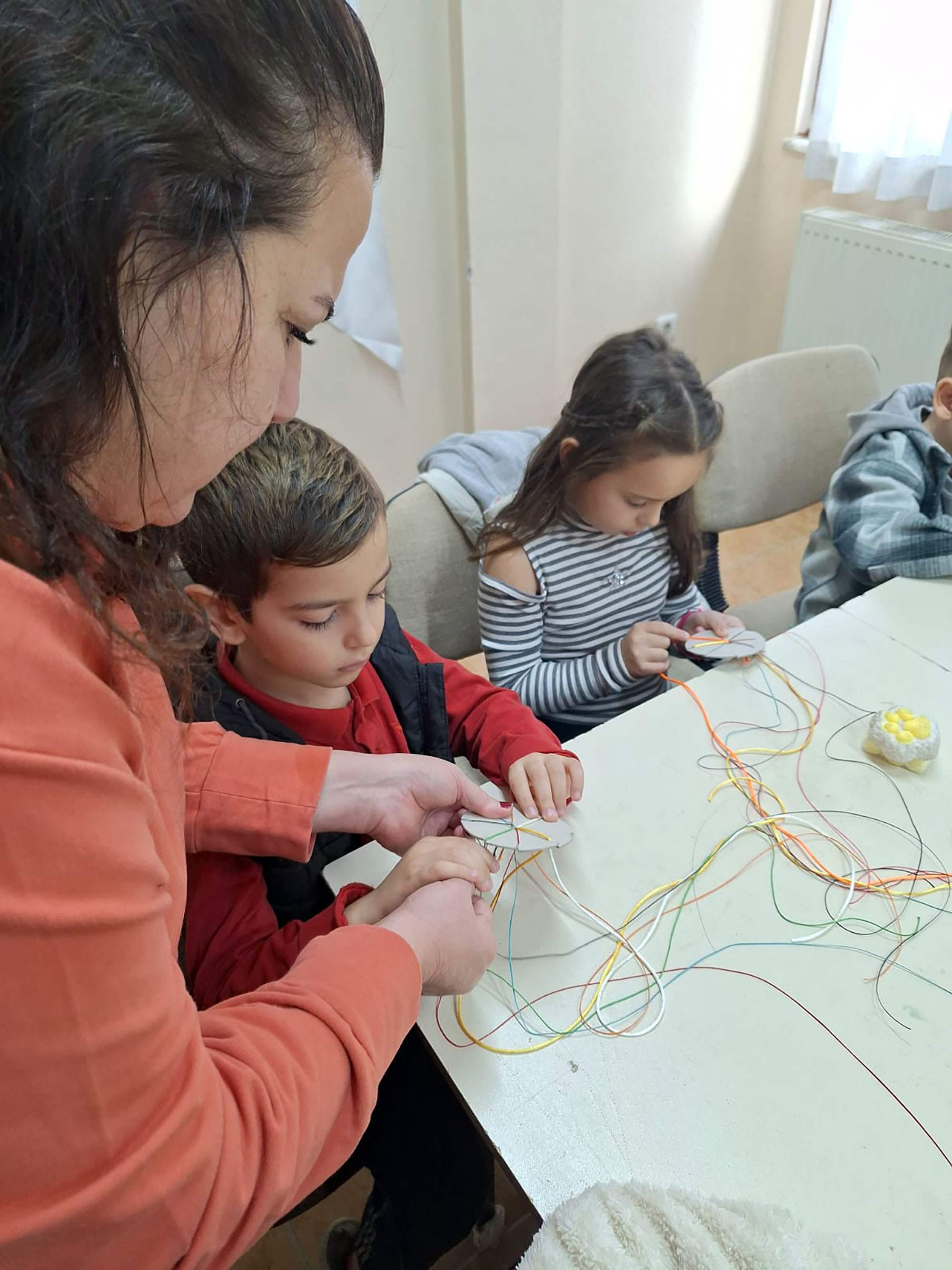 SAMEK’lerde ilk kez: Ara tatil anne-çocuk atölyeleriyle renklendi