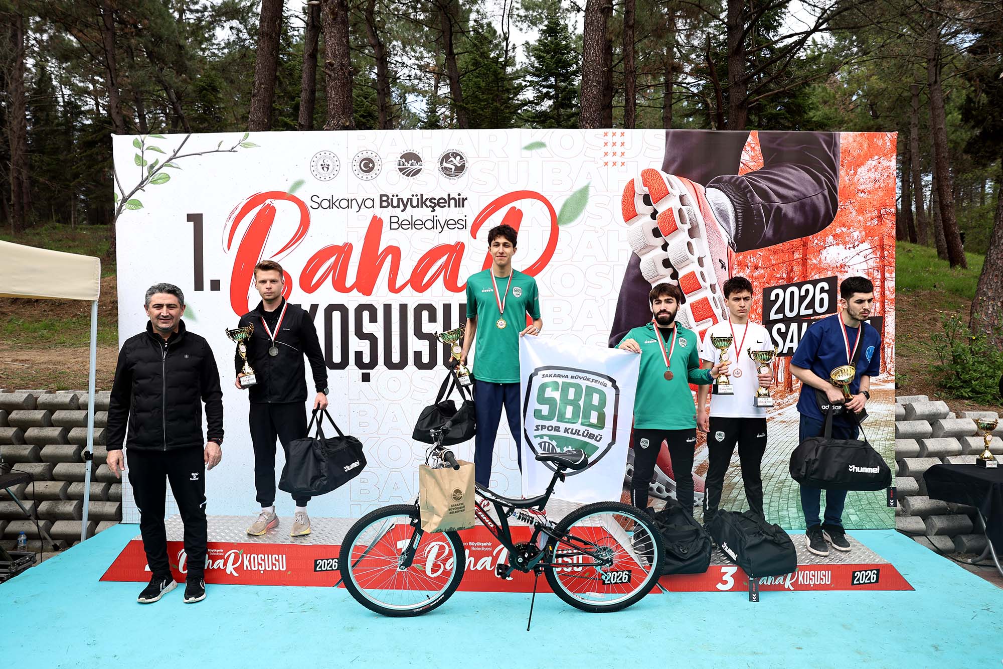 Sapanca’da Bahar Koşusu heyecanı: 700 sporcu Huzur Koridoru’nda buluştu