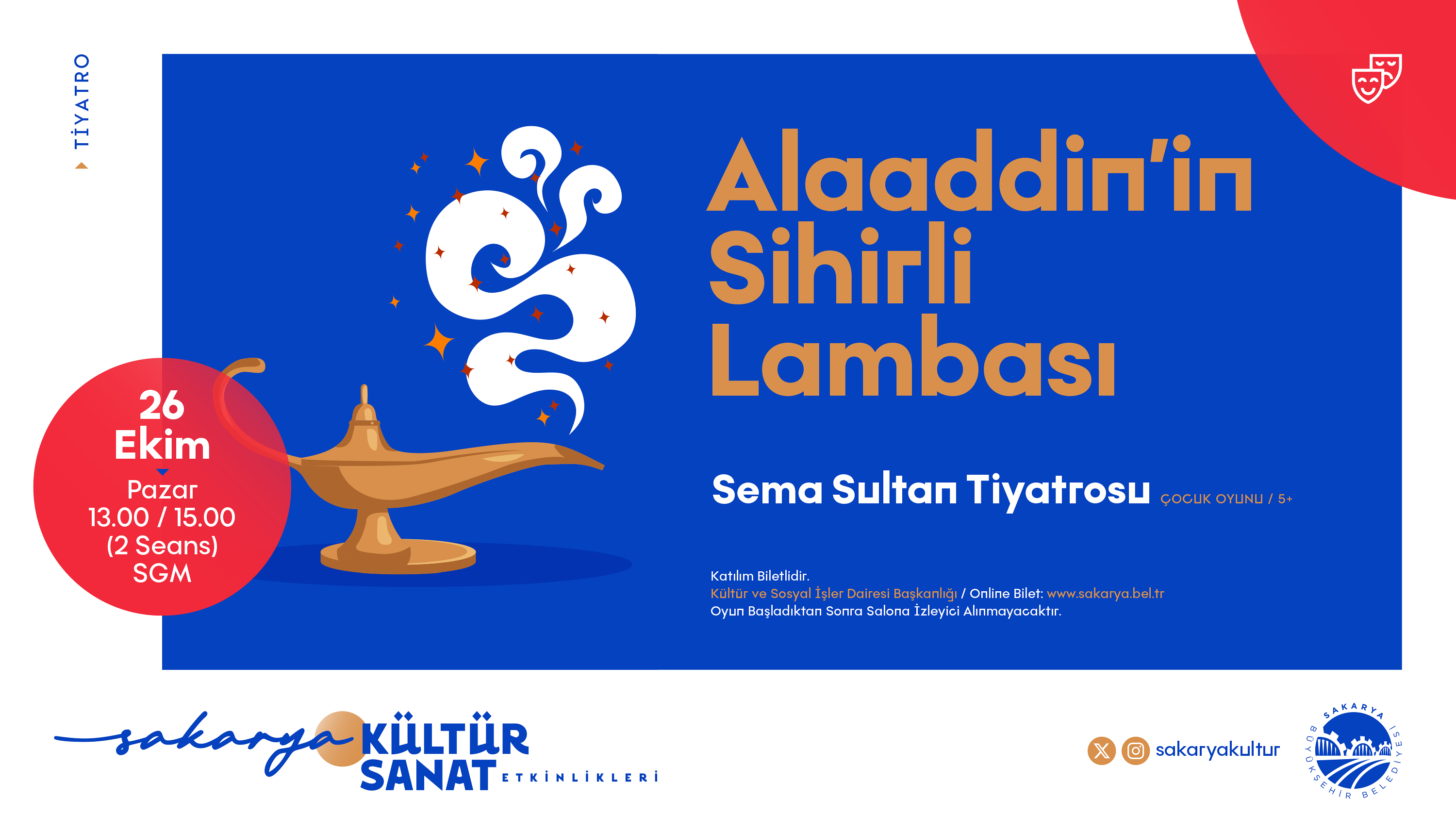 Büyükşehir Ekim kültür sanat etkinlikleri başlıyor