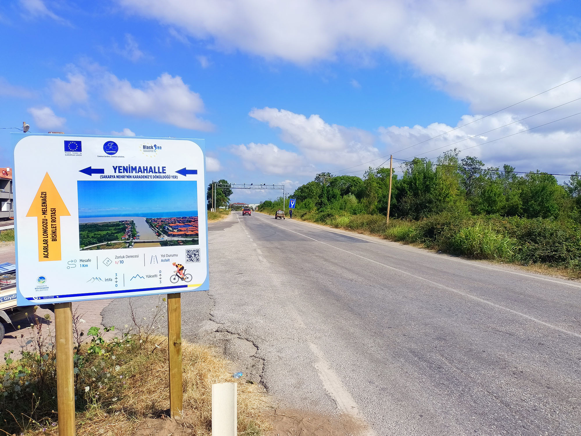 Sakarya’da bisiklet tutkunlarının beklediği haber: Artık yolu QR kodu gösterecek