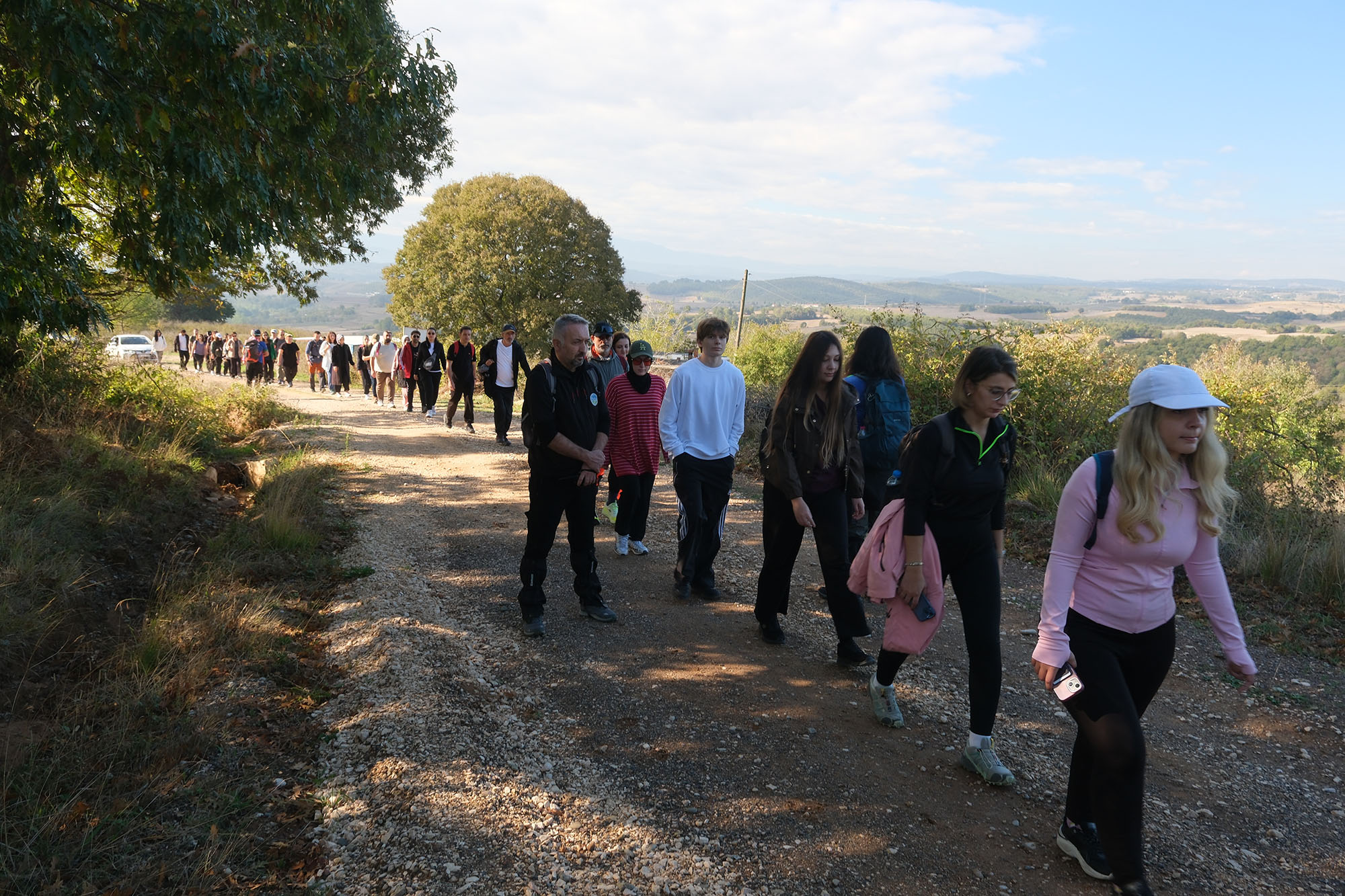 Tabiat aşıklarının Sakarya’daki klasiği sonbaharın muhteşem manzarasında başladı