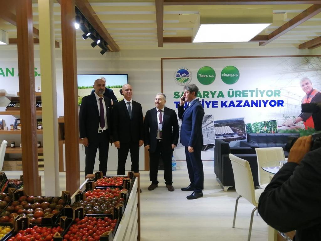 Büyükşehir’in ürünleri Antalya’daki uluslararası fuarda