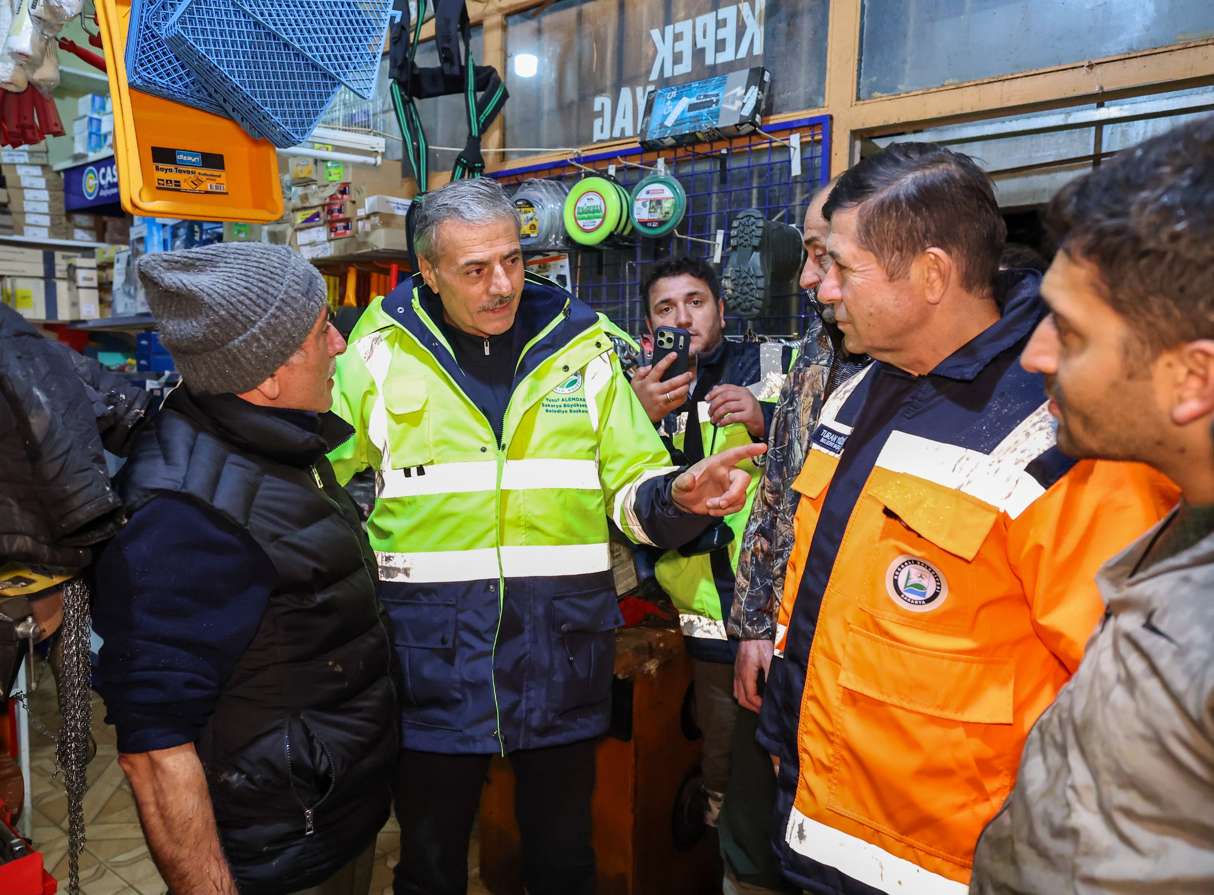 “İlk andan itibaren sahadayız, vatandaşlarımızın yanındayız”