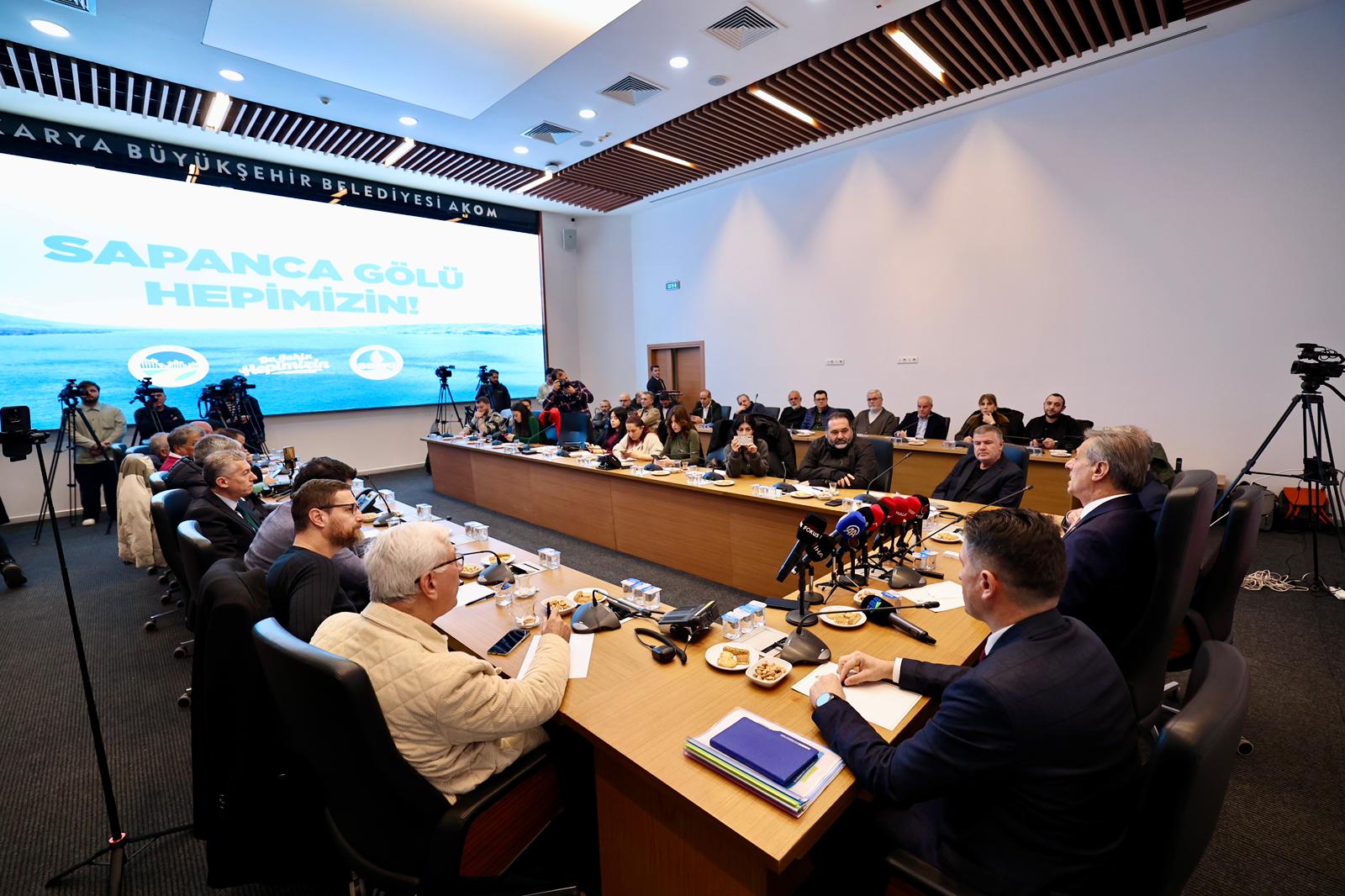 “Gölü kirleten her şeye karşıyız, tek derdimiz Sapanca Gölü’nü korumak”