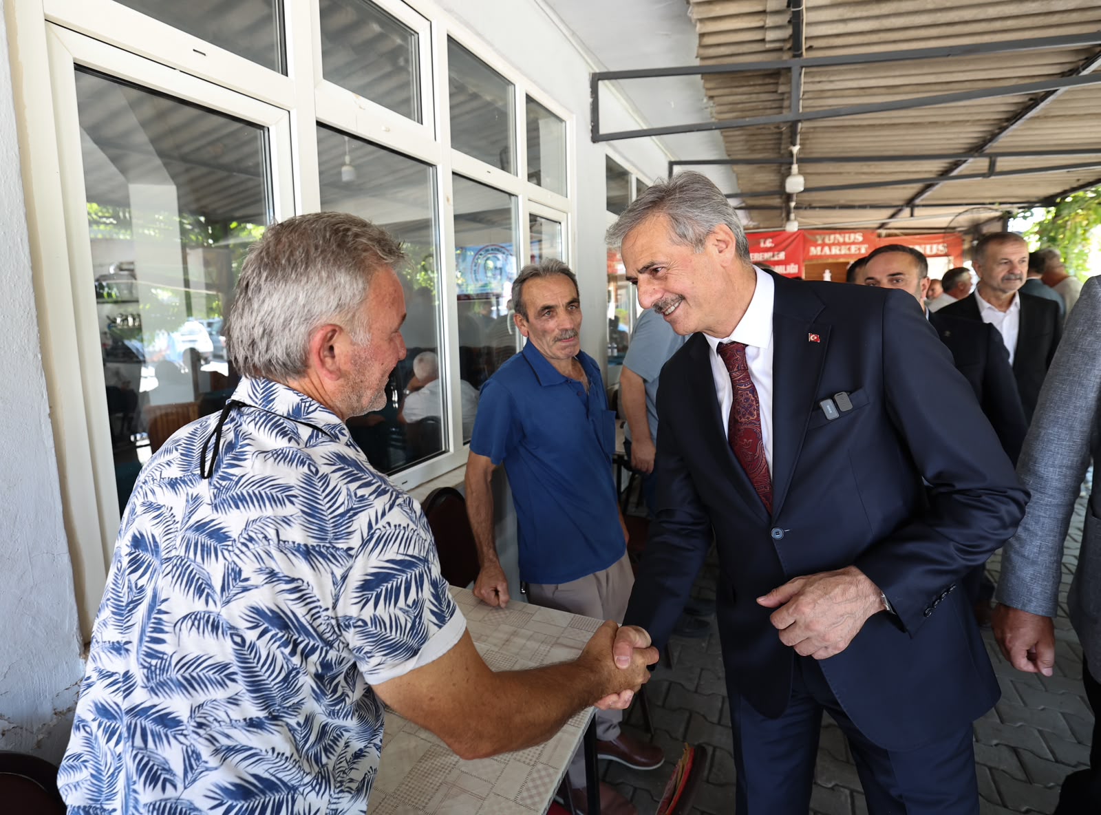 “Gençlerimiz için çok güzel yatırımların hayata geçtiği bir dönem yaşıyoruz”