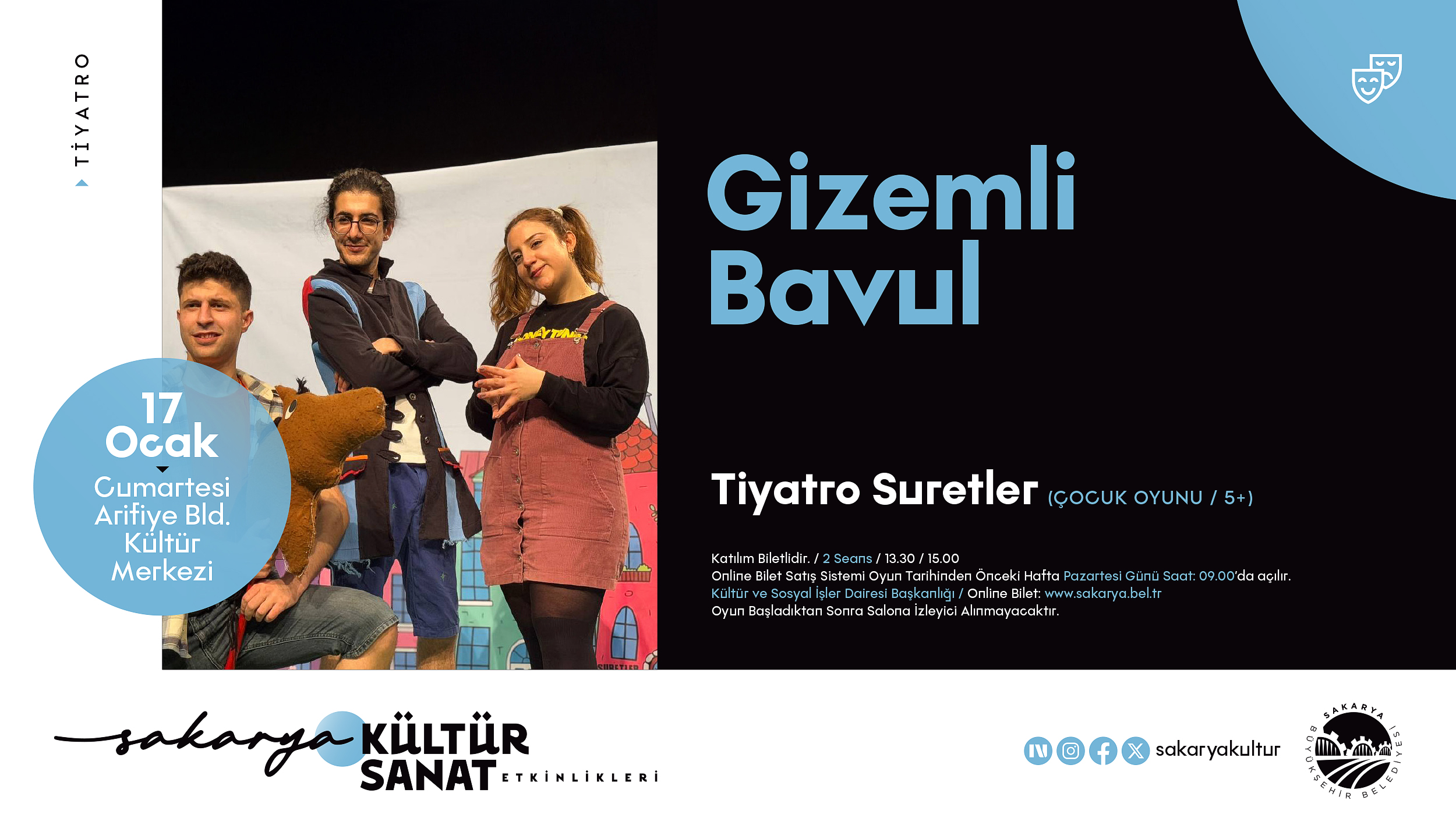 Büyükşehir yeni yılın ilk kültür sanat takvimini açıkladı