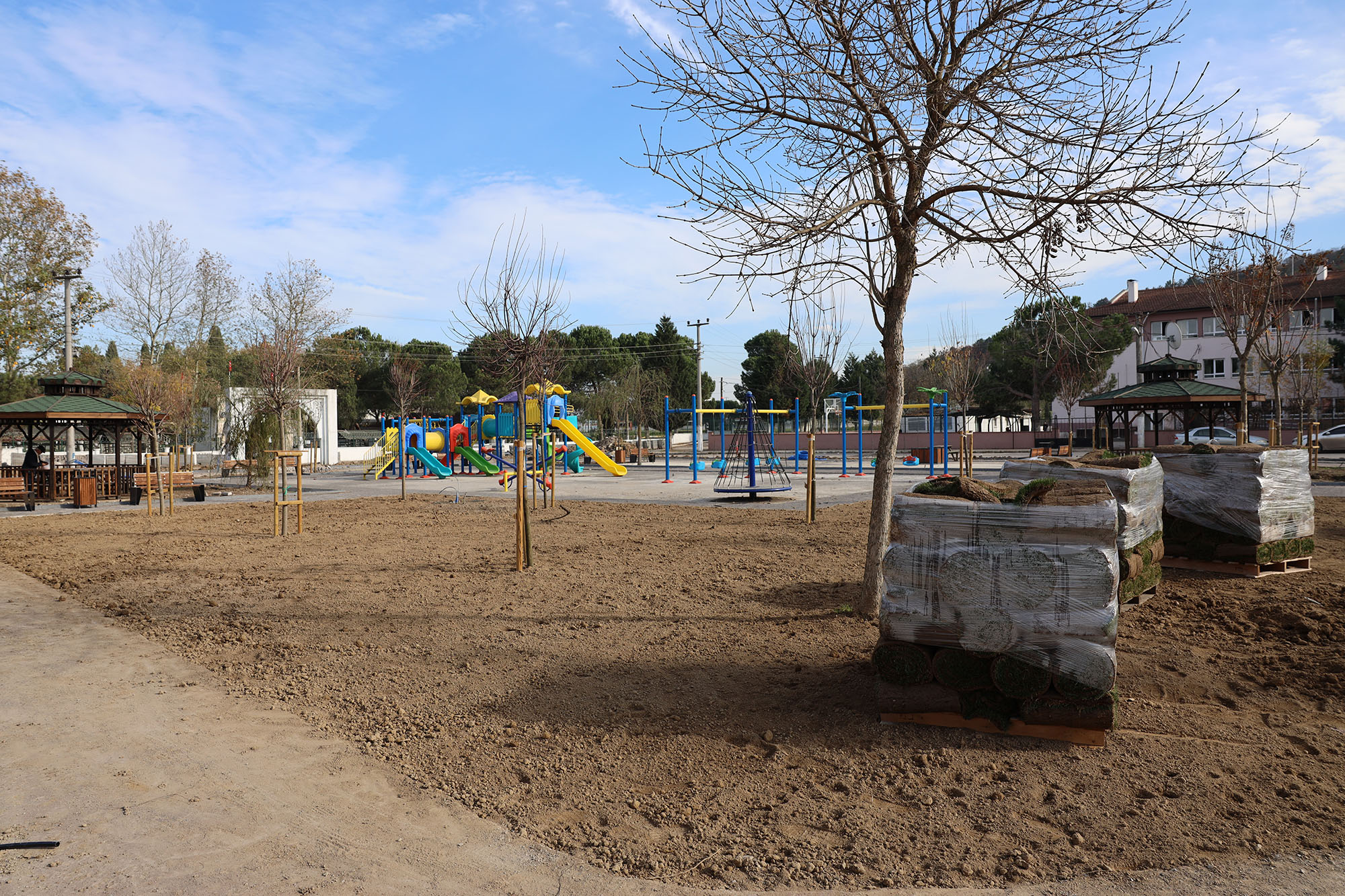  “Söğütlü Ritim Park’ta çalışmalar yüzde 80 seviyelerine ulaştı”