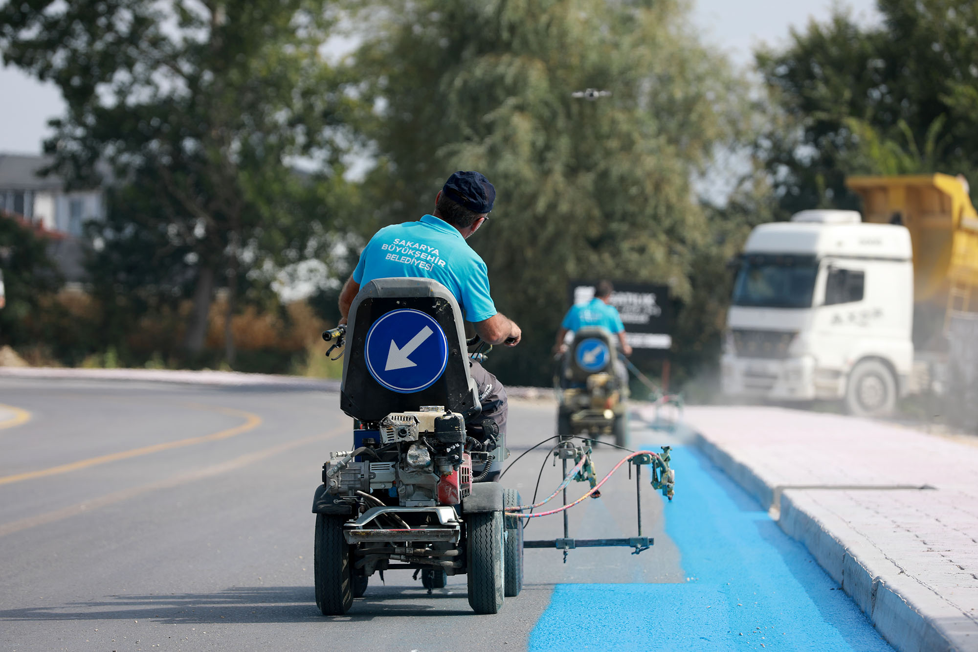 Karacasu’ya modern dokunuş: 2 kilometrelik bisiklet yolu kazandırılıyor