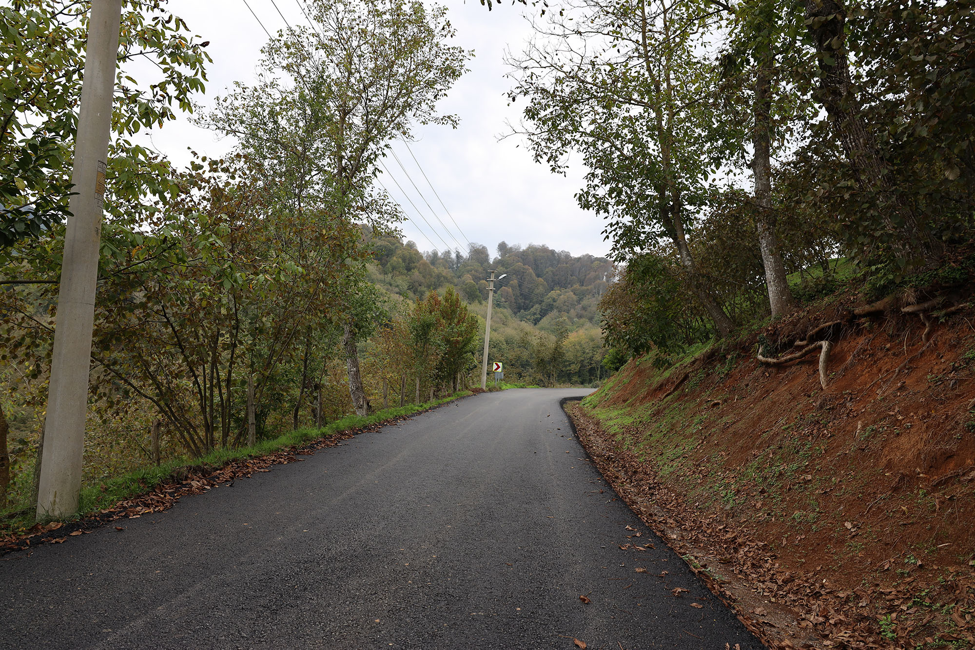 Kuzey kırsalının zirveleri tablo gibi işleniyor