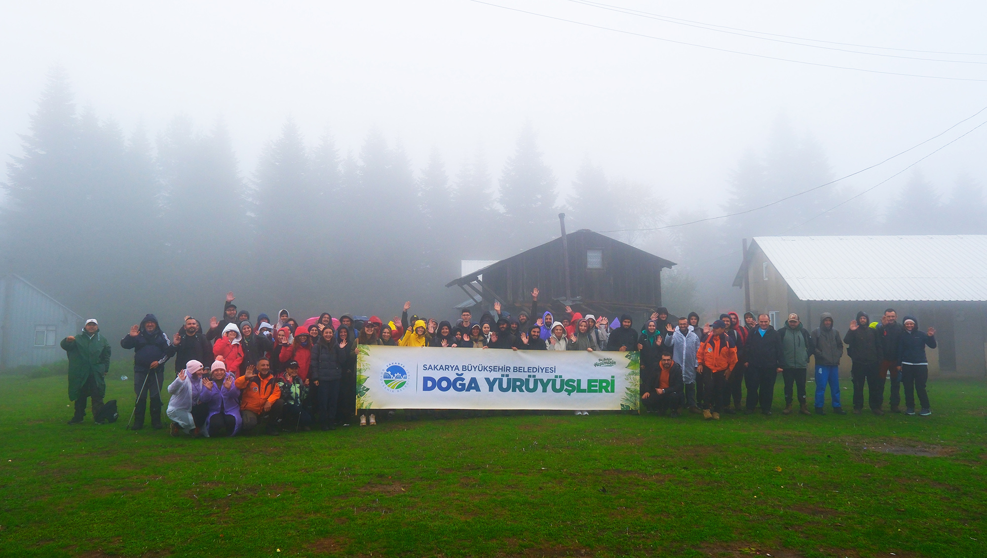 Doğaseveri büyüleyen rota: 16 kilometre boyunca hiç durmadılar… 