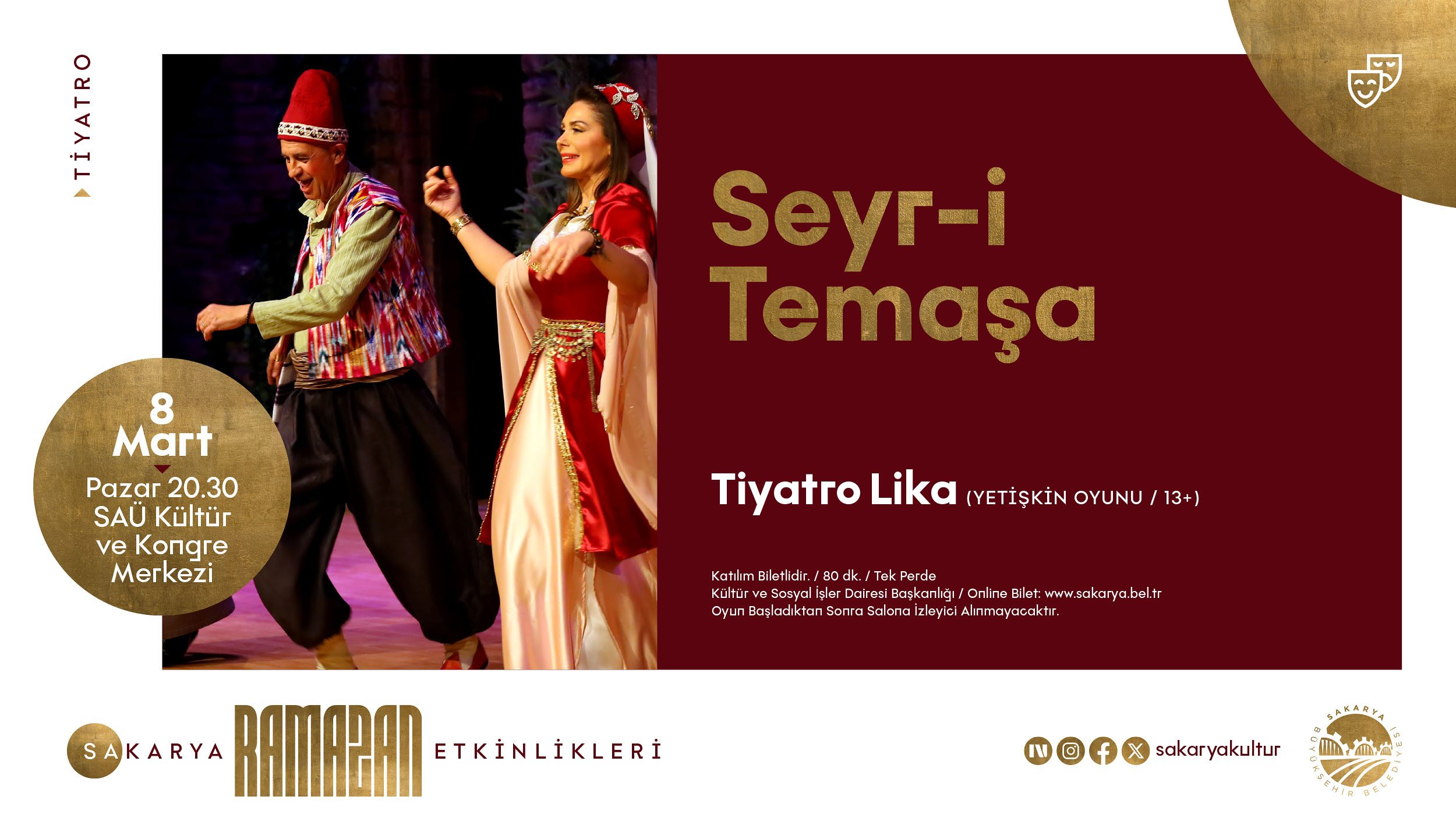 Büyükşehir’in Ramazan kültür sanat takvimi belli oldu