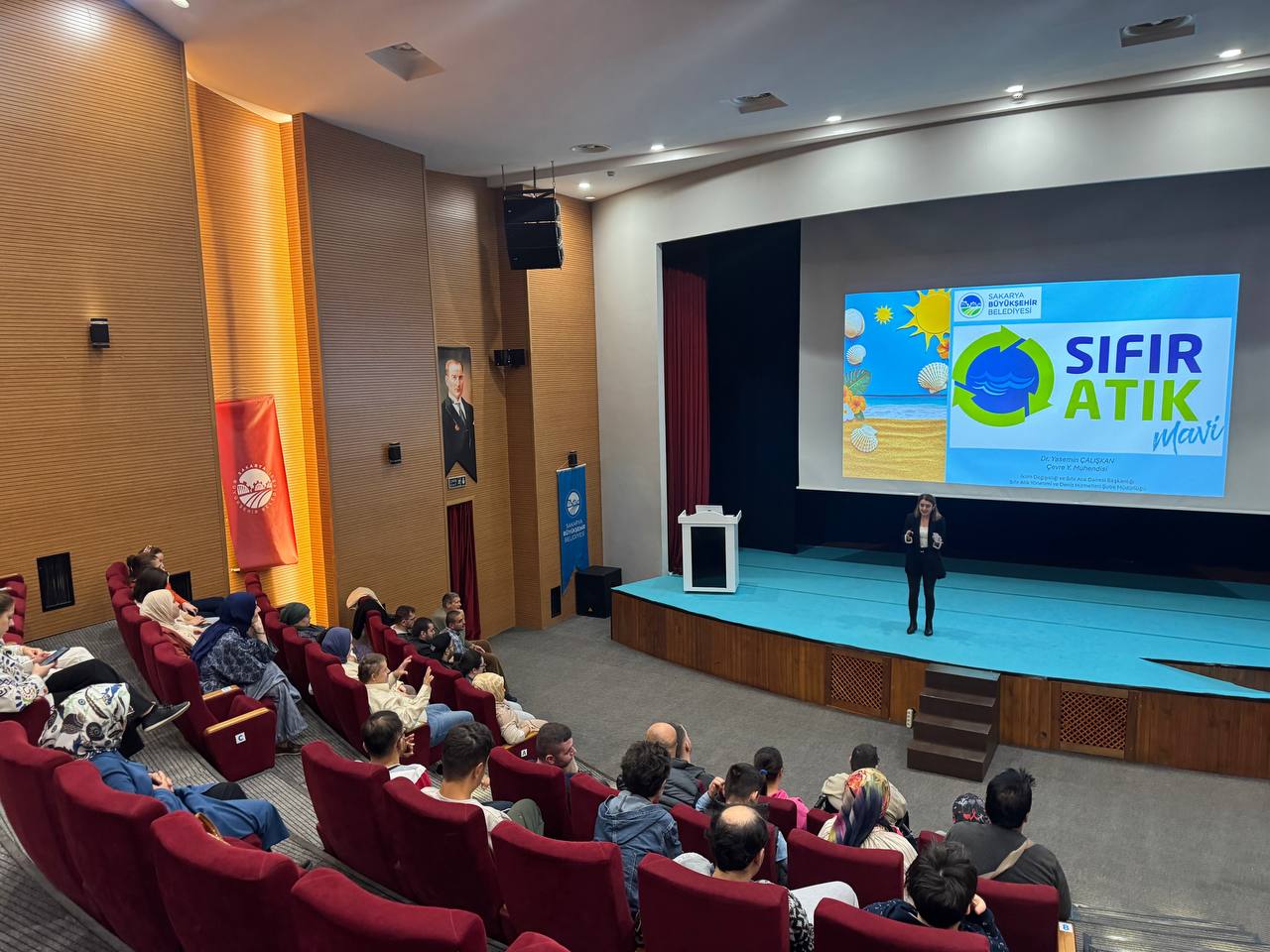 Geleceğe mavi bir dokunuş: Sıfır Atık Mavi eğitimi SGM’de