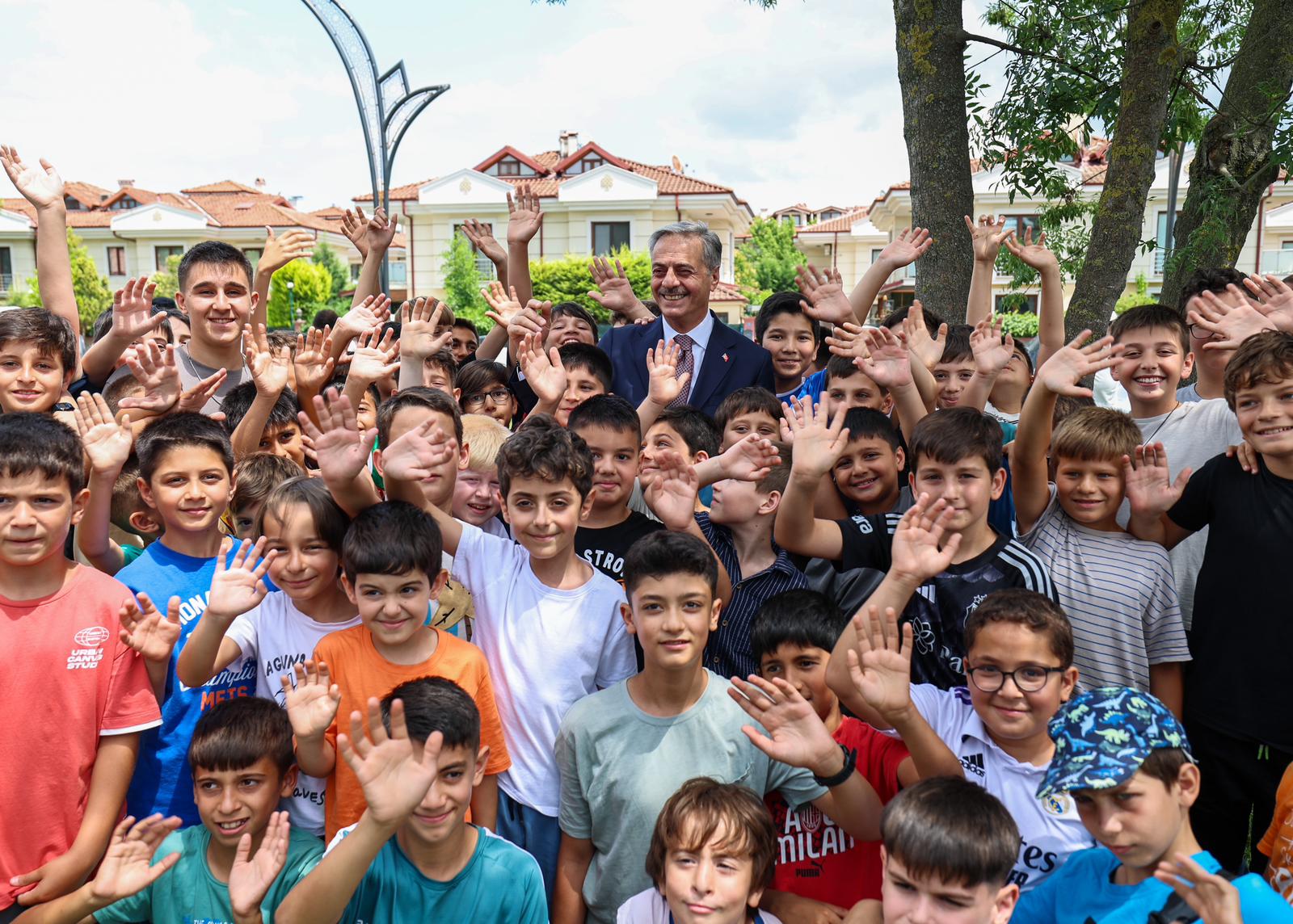 Çocuk ve ailelerin yeni buluşma noktası Ferizli’ye çok yakıştı