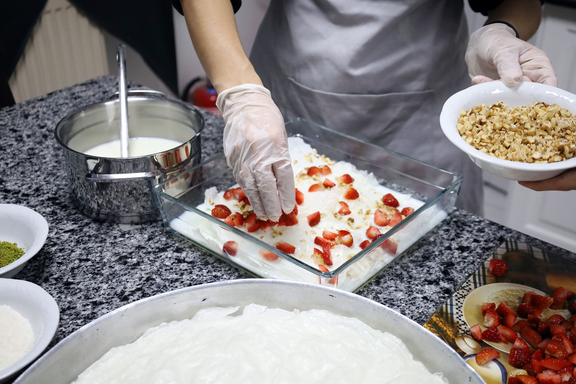 Ramazan’ın geleneksel lezzetleri SAMEK mutfağında hazırlandı