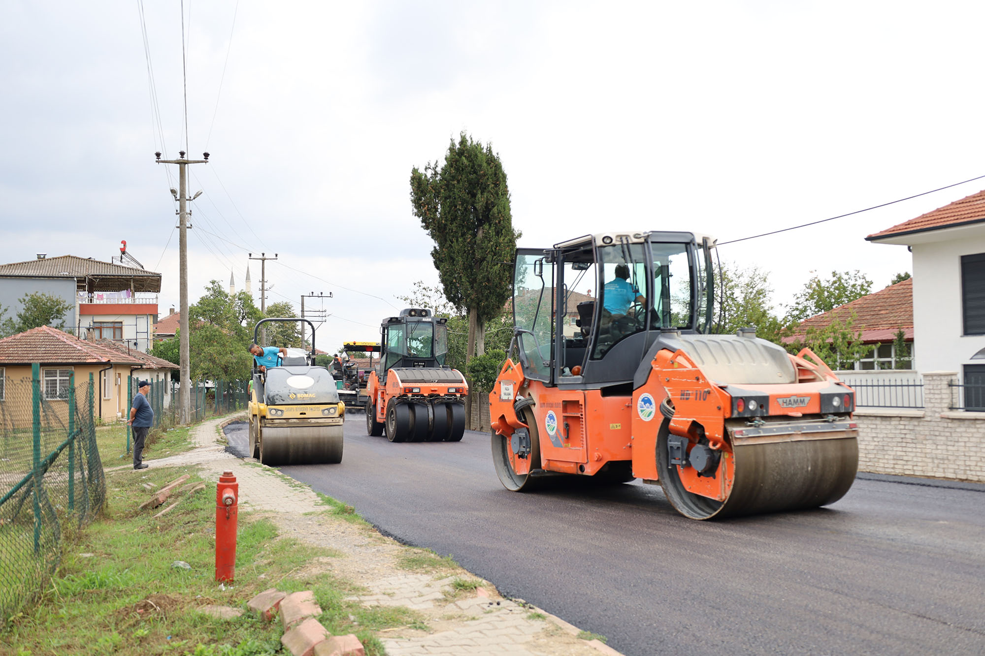 Adapazarı ve Serdivan’ın kırsalında kritik güzergâh Büyükşehirle sil baştan 