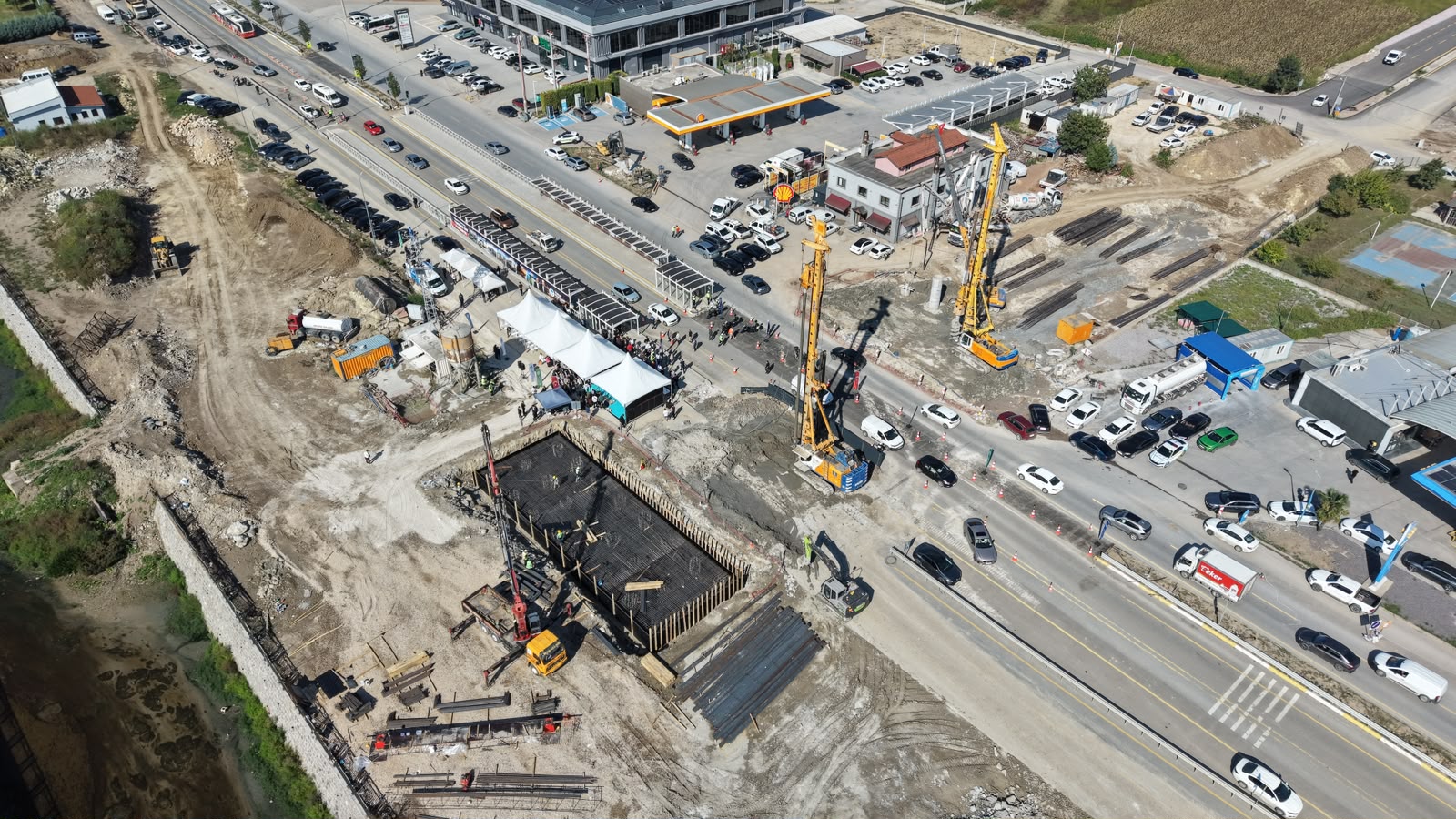 200 milyon liralık dev yatırım olan Kuzey Köprüsü’nün temeli atıldı