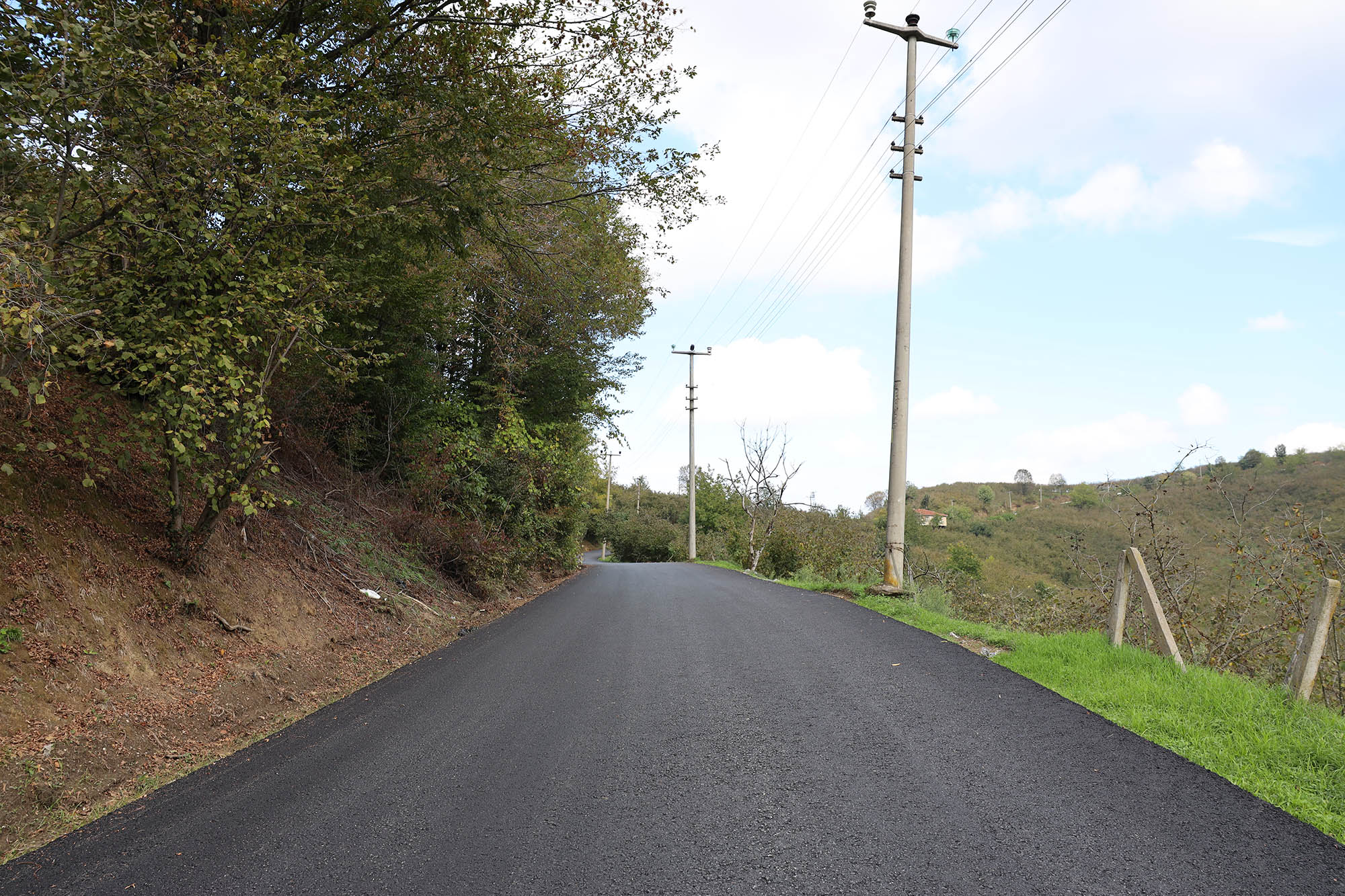 Kuzey kırsalının zirveleri tablo gibi işleniyor