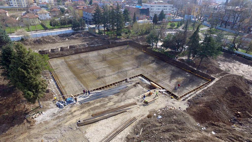 Hendek Park temel atmaya hazırlanıyor
