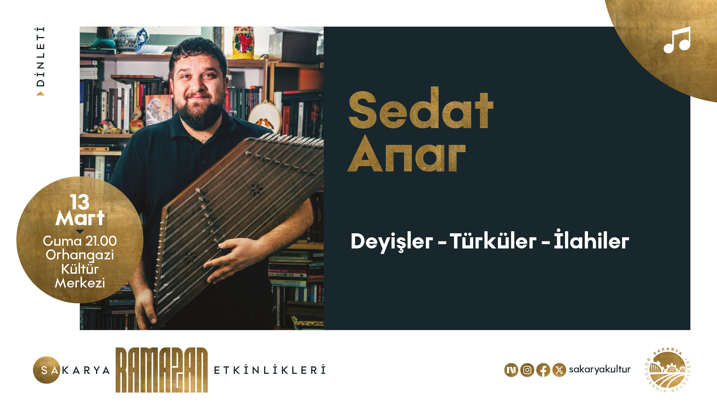 Büyükşehir’in Ramazan kültür sanat takvimi belli oldu