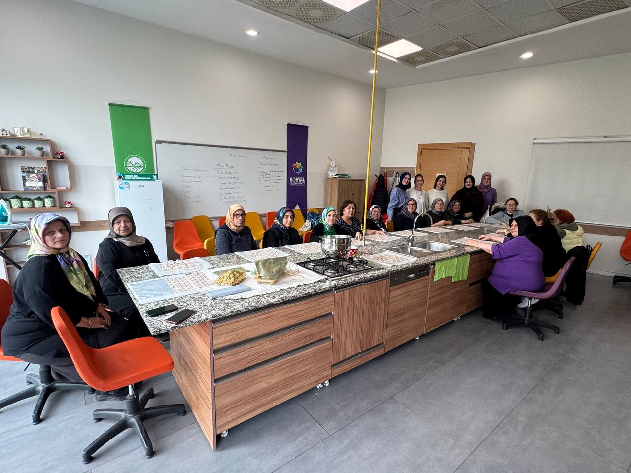 Özel bireylerin ailelerinden çevre dostu üretim