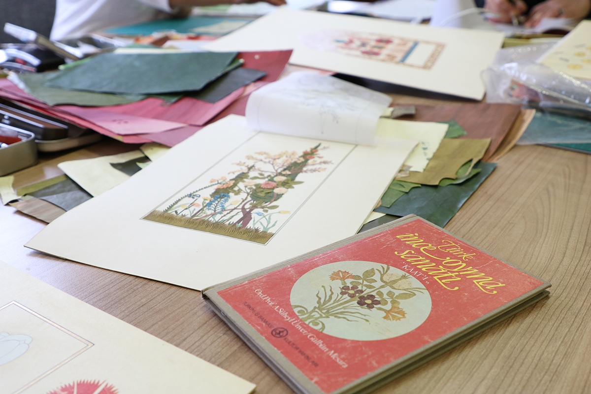 Kat’ı Geleneksel Sanatlar’da sabırla işleniyor