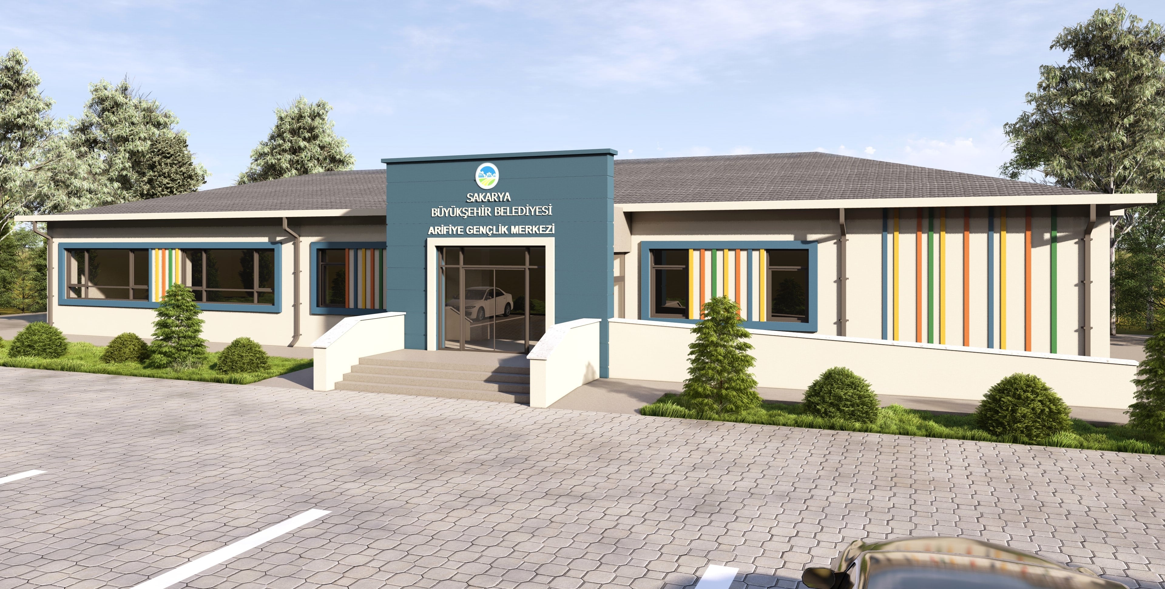 Arifiye’de gençlerin göz bebeği olacak proje yükseliyor: Yüzme havuzu, sanat ve müzik atölyesi, akıl oyunu alanları…