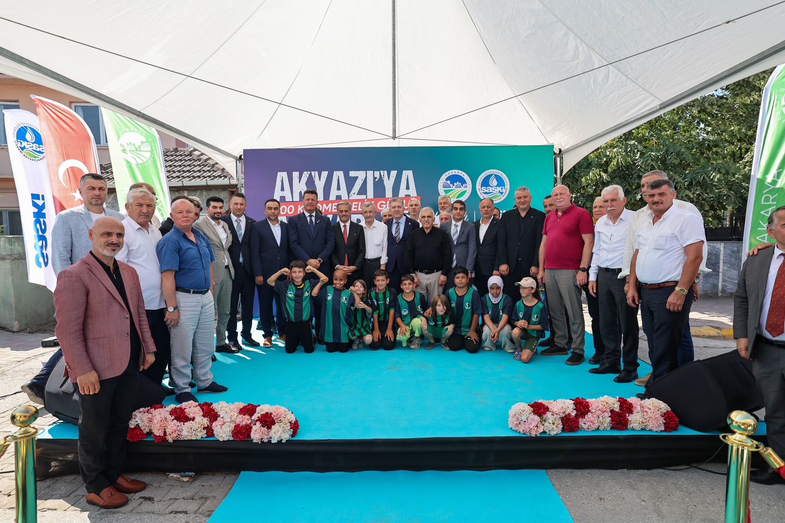 Akyazı’nın geleceğine 1 milyar TL’lik yatırım: “Tarihi bir günde ilçemizin su geleceğini güvence altına alıyoruz”
