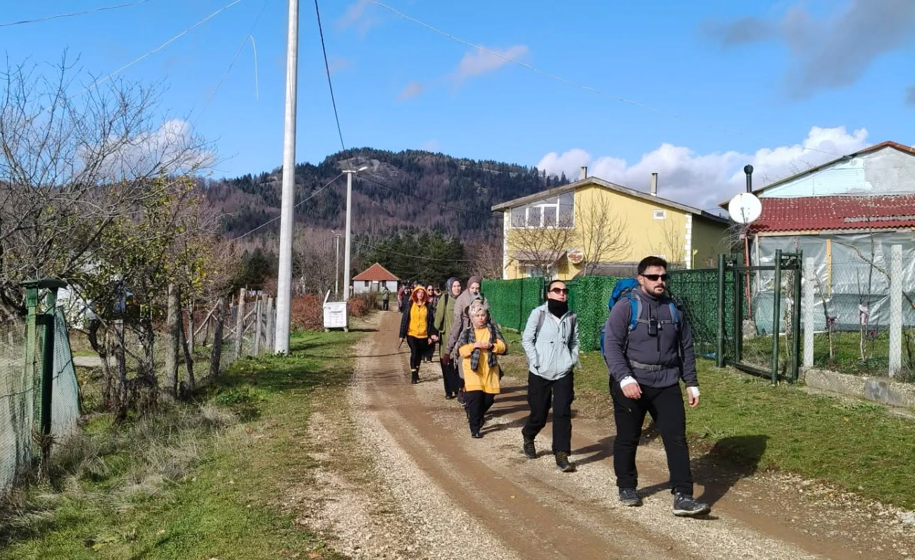 Sakarya’da doğa yürüyüşlerine büyüleyici final: Kıranyurt