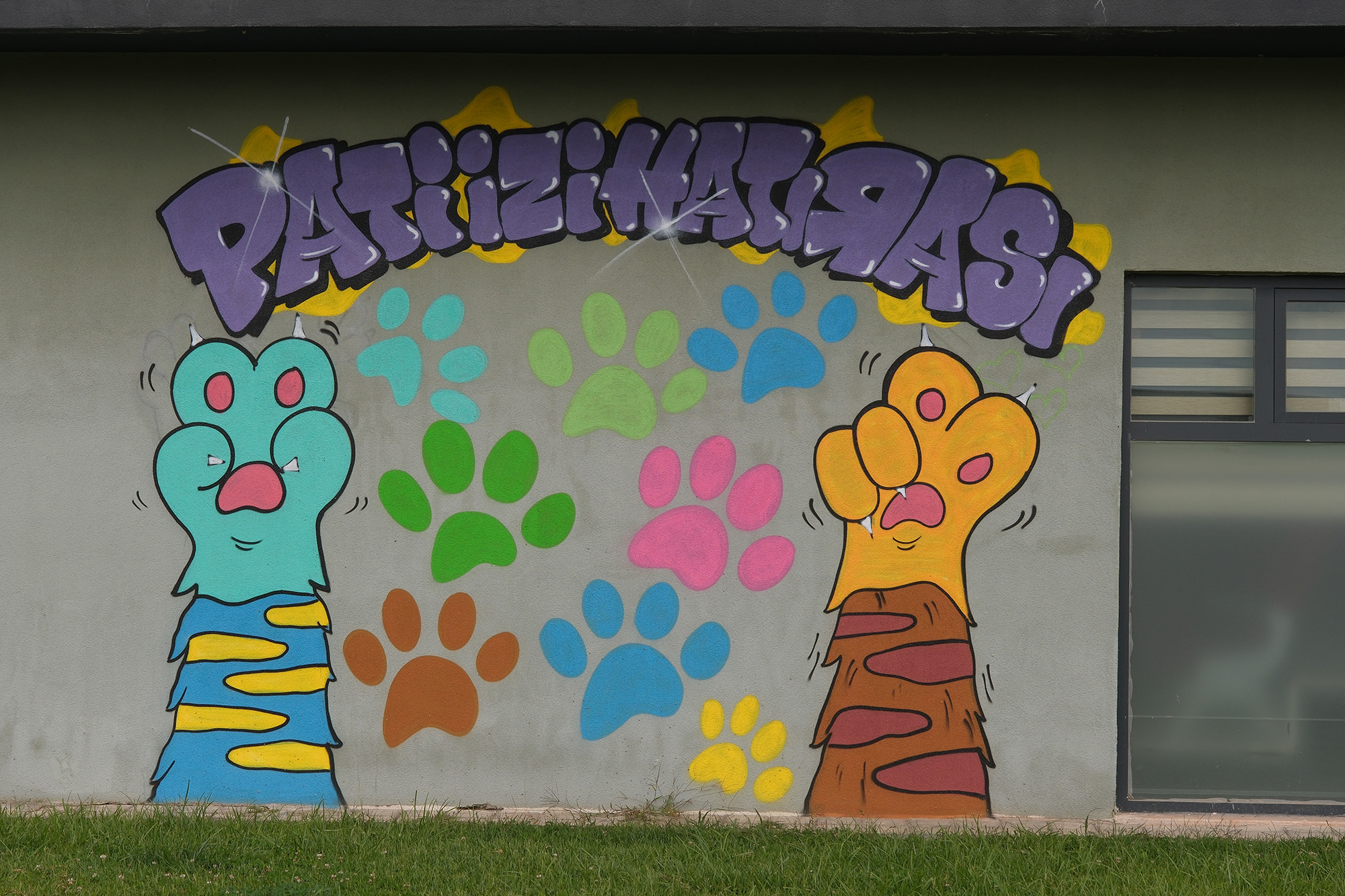 Doğal Yaşam Kampüsü’ne anlam katan grafiti sanatı