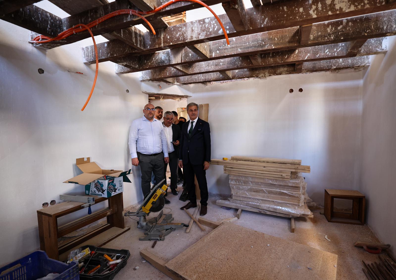 Şehrin kültür sanat hayatına yeni yatırımlar kazandırıyoruz