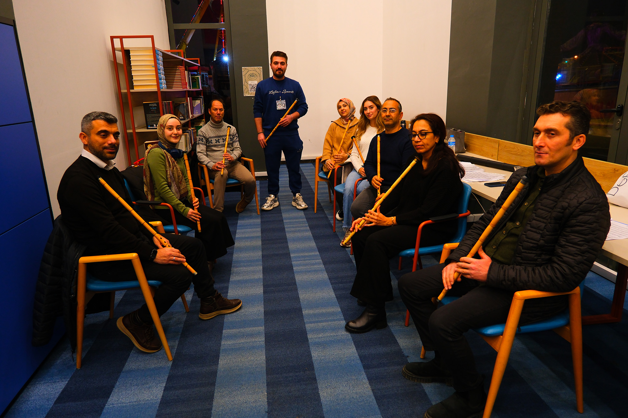 SAMEK, Yeşilay Gençlik Merkezi’nde 9 branşta kurslara başladı