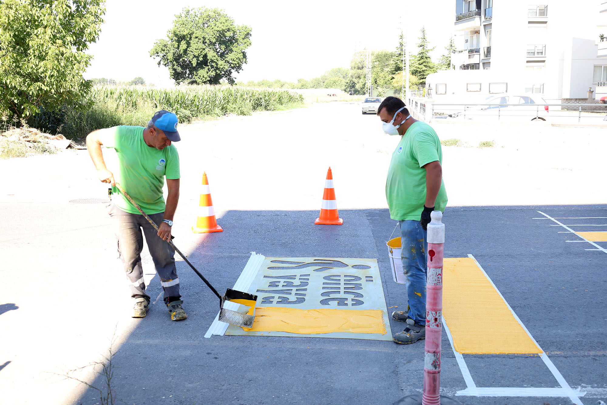 Sakarya’nın geleceği olan çocukların okula güvenle ulaşması için çalışıyorlar