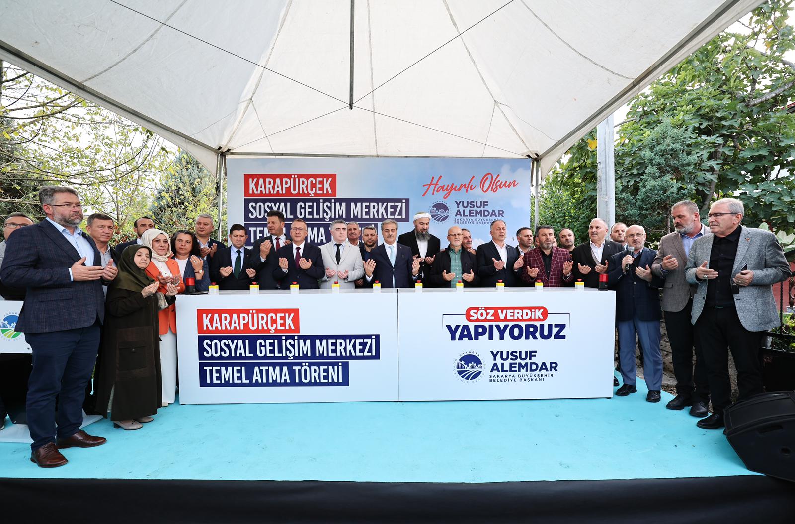 “Karapürçek’in sosyal hayatında yeni bir dönem başlayacak”