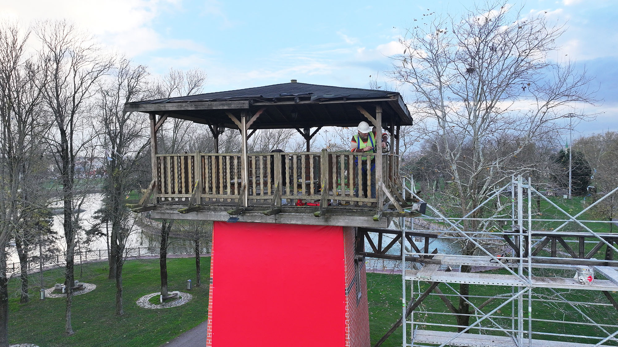 Sakarya’nın simgesi “Tarihi Çark” yenileniyor